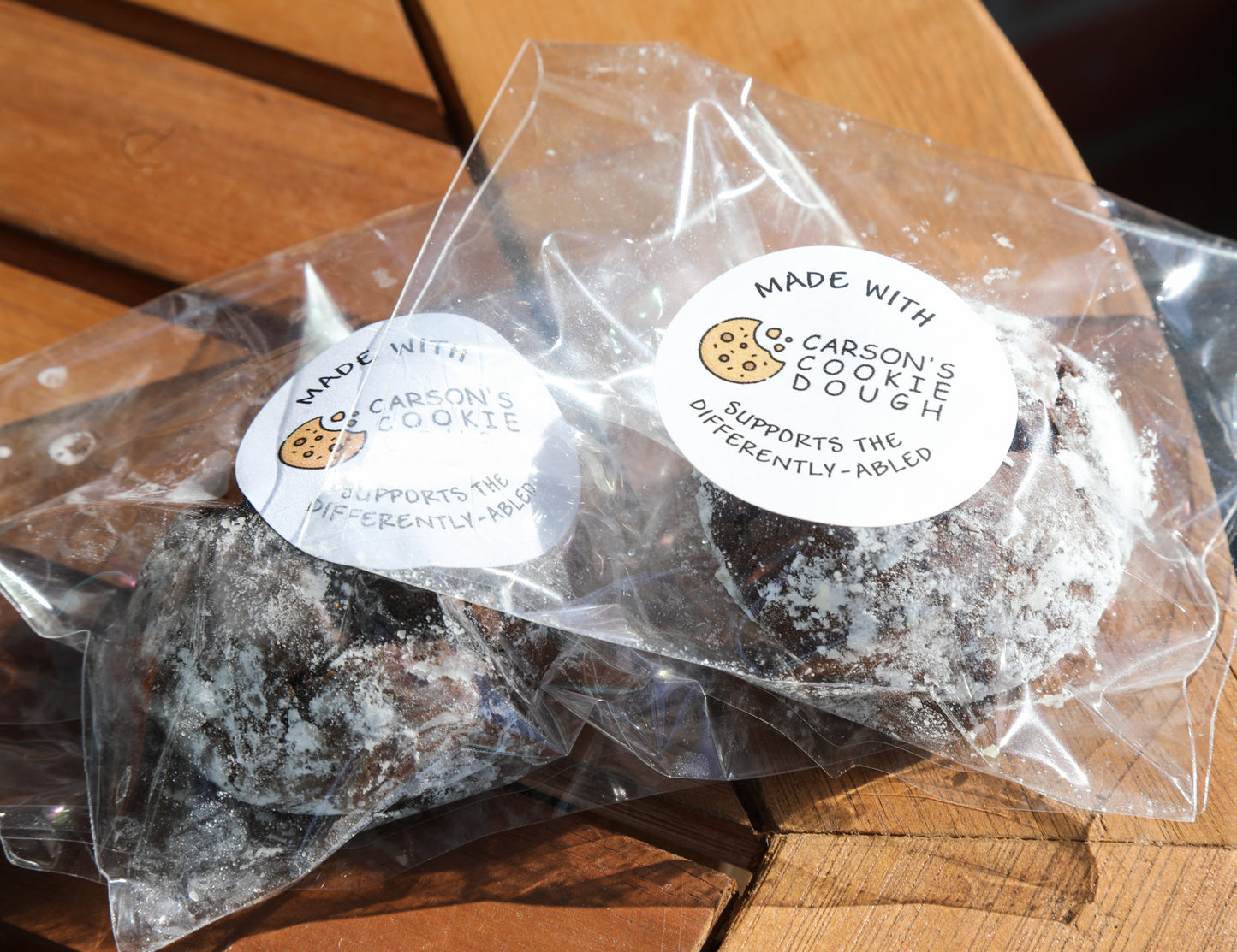 Chocolate Crinkle Cookie Dough